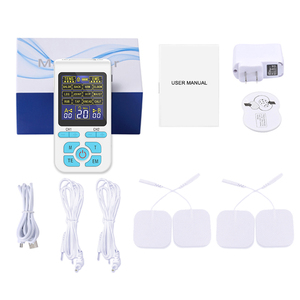 2024 produk laris, peralatan terapi fisik alat pijat elektrik stimulator otot EMS <span class=keywords><strong>Tens</strong></span> Unit fisioterapi digital - Product Image 6