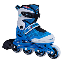 Patins à roulettes à quatre roues lumineuses, roues en PU réglables, chaussures de patinage professionnelles pour le fitness et les loisirs en extérieur
