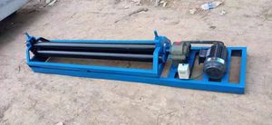 Hướng dẫn sử dụng bán tự động CNC thủy lực nhỏ Tấm kim loại tấm 3 con lăn cán Máy uốn - Product Image 2