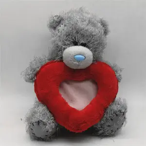 Pareja estilo San Valentín oso de peluche juguete antes de acostarse juguetes San Valentín juguetes de animales de peluche amor Gary oso de peluche muñeca con corazón