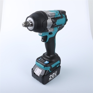Llave <span class=keywords><strong>de</strong></span> <span class=keywords><strong>Impacto</strong></span> Hidráulica sin Escobillas <span class=keywords><strong>de</strong></span> Alto Torque <span class=keywords><strong>de</strong></span> 700N <span class=keywords><strong>para</strong></span> Uso Industrial/Bricolaje, <span class=keywords><strong>Batería</strong></span> <span class=keywords><strong>de</strong></span> 21V y 3000mAh, Yunque <span class=keywords><strong>de</strong></span> 1 Pulgada Incluido - Product Image 2