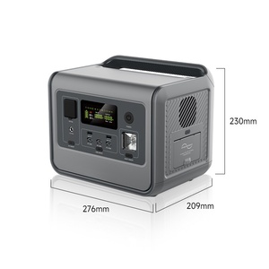 Panneau solaire à grande capacité de 800 W 512 Wh, alimentation mobile extérieure au lithium avec contrôleur MPPT pour le stockage d'énergie en camping - Product Image 3