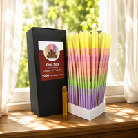 Tubes à cigarettes artisanaux en papier de pâte de bois carrés, marque privée OEM, jetables, design simple, personnalisables pour la vente en gros