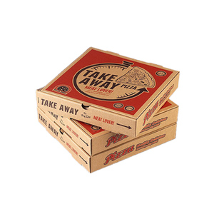 Personalizado caja de cartón caja de Pizza al por mayor corrugado reutilizable de alta calidad caja de Pizza - Product Image 4