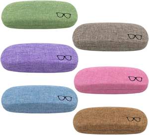 Étui à lunettes rigide surdimensionné pour lunettes de vue et de soleil, avec logo imprimé et couleurs vives - Product Image 1