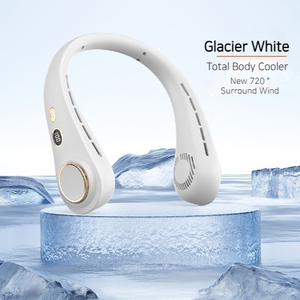 Velocidad DE TRABAJO silenciosa recargable Práctico al aire libre Compacto y ligero Refrigeración Viaje Ventilador de ángulo ajustable Turbo Ventilador plegable enfriador - Product Image 1