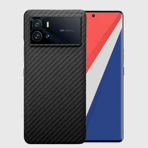 กรณีโทรศัพท์คาร์บอนไฟเบอร์แบบทแยง3K สำหรับ <span class=keywords><strong>Vivo</strong></span> IQOO 9กล้องหลุมใหญ่ Crater Aramid Fiber IQOO9pro - Product Image 3