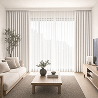 Rideau occultant moderne de luxe ZSTSRR pour chambre et salon, style plissé à pinces, draperie occultante plissée