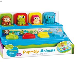 Juego <span class=keywords><strong>de</strong></span> Animales Emergentes Divertidos para Niños, Caja <span class=keywords><strong>de</strong></span> Rebote, Entrenamiento <span class=keywords><strong>de</strong></span> Respuesta, Juguetes Educativos Preescolares - Product Image 1