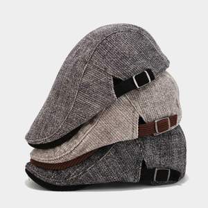 High Quality Fashion Classic Unisex Newsboy <b>Cap</b> Beret <b>Wool</b> Felt Sports Casual Outdoor <b>Flat</b> <b>Cap</b> - Product Image 1