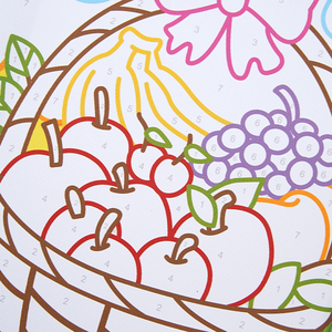 Kit de peinture sur tissu moderne interactif pour enfants et adultes Fruits Animaux <span class=keywords><strong>Portrait</strong></span> Fun Easy Home Decoration Crafts - Product Image 4