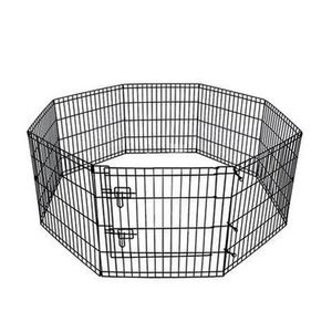 8 Paneel 76*76Cm Hondenbox, Draagbare Oefening Hondenhondenhok/Omheining <span class=keywords><strong>Puppy</strong></span> Box Hond Speelpen Welp Huisdieren En Kleine Dieren - Product Image 2