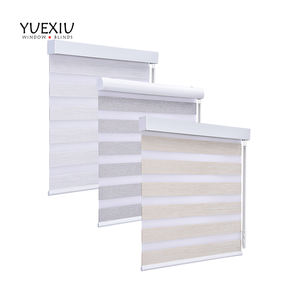 Persiana Enrollable Cebra Manual para Ventana de Sala de Estar - Product Image 1