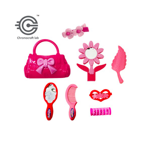 Hot Bán Cô Gái Giả Vờ Make Up Set Thời Trang Ví Với Gương Và Lược Trẻ Em Vai Trò Chơi Ăn Mặc Bộ Quà Tặng Bộ - Product Image 2