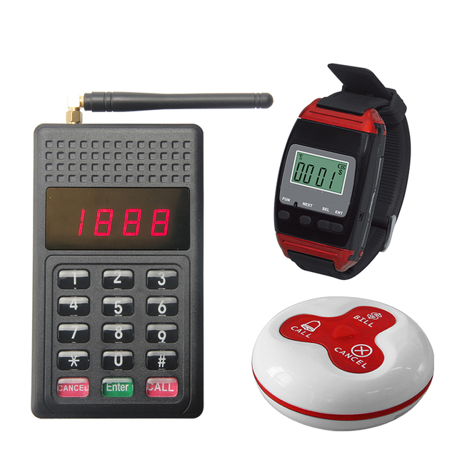 Paging for Order Collection Wireless Kitchen Calling Waiter System