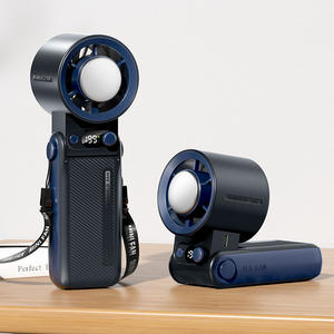 Kipas mini lipat portabel genggam elektrik kipas mini USB 2 in 1 portabel untuk ponsel K801 N607 - Product Image 3