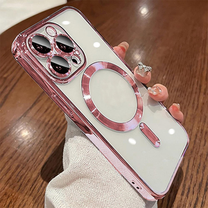 <span class=keywords><strong>Meilleur</strong></span> prix pour <span class=keywords><strong>coque</strong></span> de téléphone portable magnétique électro-plaquée pour <span class=keywords><strong>iPhone</strong></span> 16 15 14 13 12 <span class=keywords><strong>11</strong></span> Pro Max, étui pour Samsung S22 S23 S24 S25 Ultra - Product Image 3