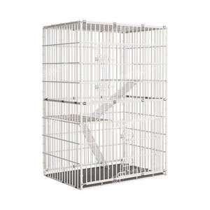 Grande cage à oiseaux en métal à usage domestique Nouveau modèle de cage ornementale de luxe pour perroquets inséparables calopsittes et perruches Fermeture à bouton - Product Image 5