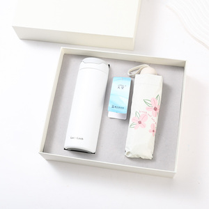 Bouteille d'eau isotherme en acier inoxydable 304 de haute qualité avec journal et stylo pour le jour du vote consultatif - Product Image 6