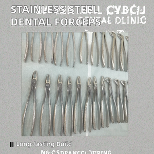 Prix de gros des pinces pour extraction de dents en acier inoxydable Instruments chirurgicaux dentaires manuels - Product Image 3