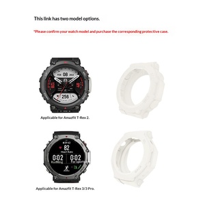 เคสป้องกันนาฬิกา Upro สำหรับ Huami Amazfit T-Rex 2/3/3 Pro ซิลิโคนแบบโปร่ง กันกระแทก ครอบคลุมตัวเรือน ขายส่ง - Product Image 3