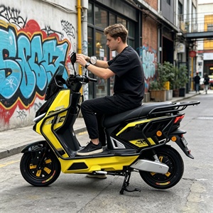 Motocicleta Eléctrica Económica de Alta Calidad, 2000W, 72V, para Desplazamientos Urbanos, 85kmph, para Adultos, de Alta Velocidad - Product Image 5