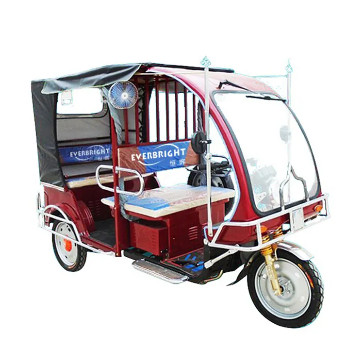 Electro Three Wheel Farm Vehicles E Trike Adult Cargo Bike Car Bicycle Rickshaw Tricycle Taxi