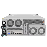 Nouveau 4u 12Bay Rack GPU Serveur Châssis Ventilateur Côté Alimentation 12GB Fond de panier 11PCIE en Stock Cartes graphiques personnalisées Boîtier serveur