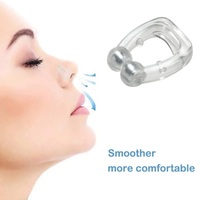 Clip nasal anti-ronflement magnétique en silicone médical, vente directe usine OEM, pour adultes