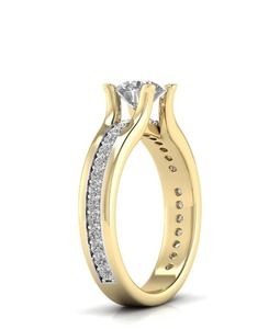 <b>Indian</b> Manufactured Moissanite Engagement <b>Ring</b> For Women Ideal For Daily Use Social Gatherings Available For Sale - Product Image 2