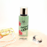 Parfum pour femmes 250ml Body Spray Parfum Glitter Shimmer Mist Spray Déodorant Parfum pour femmes Prix d'usine en gros