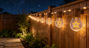 Фестивальные светодиодные гирлянды с возможностью подключения, с индивидуальными узорчатыми лампочками, дистанционным управлением, Bluetooth и Wi-Fi, совместимые с Tuya - Product Image 5