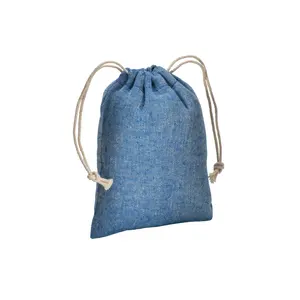 Borsa in cotone riciclato, merchandising sostenibile - Product Image 3