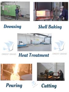 中国铸造厂供应管道用硅溶胶熔模铸造304 316不锈钢阀门零件 - Product Image 4