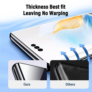 150um Anti Fingerprint Glossy TPU <span class=keywords><strong>Film</strong></span> Protector de pantalla de <span class=keywords><strong>hidrogel</strong></span> <span class=keywords><strong>celular</strong></span> para pantalla curva - Product Image 2
