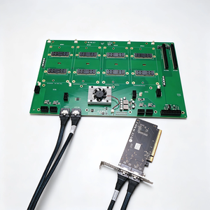 การ์ดอะแดปเตอร์ SXM2รุ่นใหม่8654โมดูล V100สี่การ์ดบอร์ดหลักสำหรับกราฟิก GPU พร้อม NVLink ความจุ300GB - Product Image 3