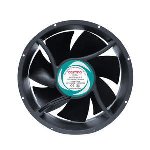 Ventilador Fábrica Rodamiento de bolas Plástico 220 380 24 <span class=keywords><strong>V</strong></span> Ac Dc Panel Escape Refrigeración Ventilador de flujo axial - Product Image 1