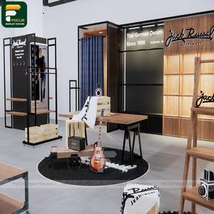 Expositor de Ropa con Espejo, Soporte para Prendas, Diseño de Accesorios para Tiendas de Ropa - Product Image 4