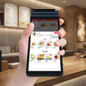 Terminal de point de vente portable Android 13 avec lecteur de code QR, modèle 4G, écran tactile capacitif, Wi-Fi 6, garantie 1 an, imprimante - Product Image 1