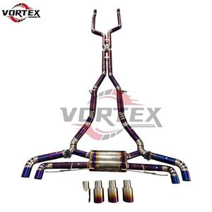 Escape Catback con Válvulas de Titanio VORTEX Grado 5 para BMW F95 X5M/F96 X6M S63/S68 4.4T 2020-2025 - Product Image 1