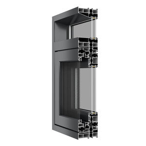 Ventana abatible de doble acristalamiento de aluminio energéticamente eficiente con red aislada de Mosquitos - Product Image 4