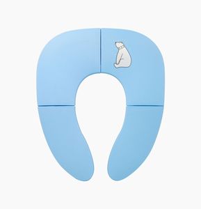 Couverture de boucle assistée par enfant bébé pot formation coussin de siège de toilette pliable pour enfants - Product Image 1
