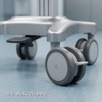 Chariot informatique médical avancé pour hôpital, fabriqué exclusivement par Keling Medical
