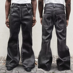 パンツ ballsy Painter Faux Lether Baggy Pants Ballsy Painter Faux Leather Baggy Pants – YZ