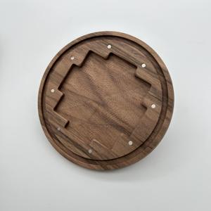 Fornitura diretta professionale di noce rosso quercia <span class=keywords><strong>Sabri</strong></span> ebano per buddista religiosi prodotti in legno lampada di loto accessori - Product Image 5