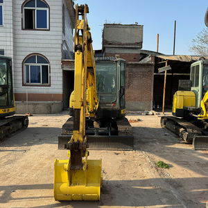 Excavadora de orugas hidráulica mini Yanmar ViO80 usada, 8 toneladas, giro de cola cero, original de Corea, 2022, pocas horas, con rodamientos y caja de cambios. - Product Image 3