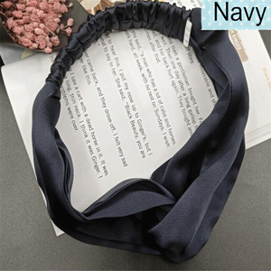Popular Hot Selling Wholesale Price Factory Pure Satin <strong>Silk</strong> <strong>Headband</strong> for Christmas Girl Gift - Product Image 6