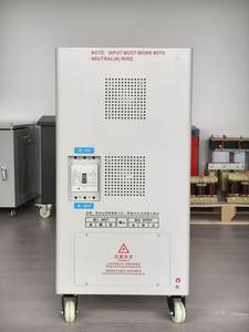 Stabilisateur de tension automatique TNS 40 kVA en cuivre, certifié CE ISO, pour la protection des équipements médicaux et hospitaliers au Kenya - Product Image 3