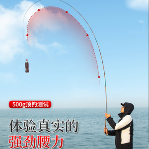 Canne à pêche Guangwei Crucian Carp 6m, action moyenne rapide, guides SIC, canne à pêche taïwanaise - Product Image 5