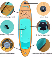 Planche à pagaie ISUP de surf professionnelle avec support de caméra planche à pagaie gonflable en PVC pour unisexe